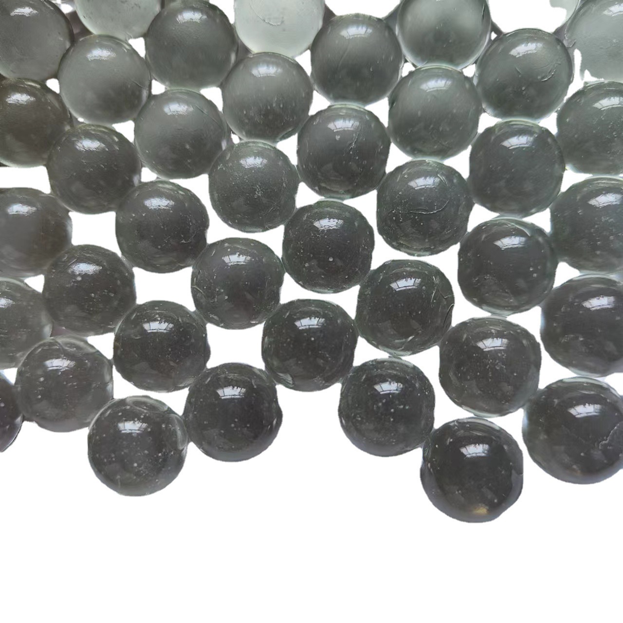 Wholesale Glass Beads 14mm16mm Flower Heart Marbles for Game Console Decorative Stained Glass Balls