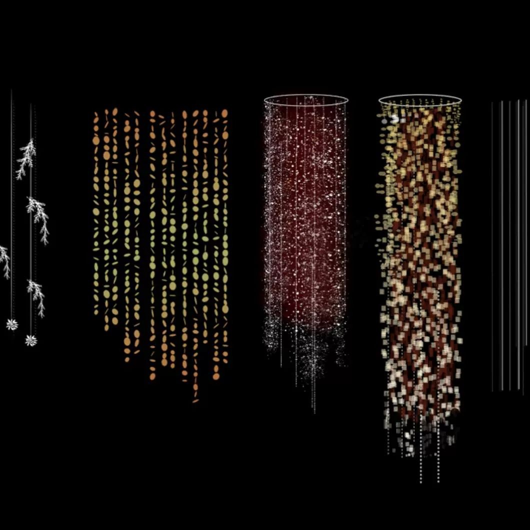 Свадебная кристальная золотая бусина, строка для фото, банкетный зал, бусиновая занавеска, занавес для потолка, Psd материал