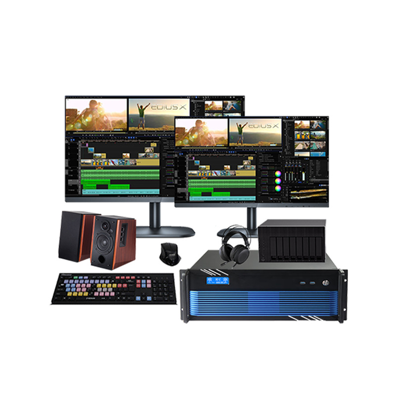 Non-linear editing system STY/HY-1800E film video post-production special effects network editing all-in-one machine