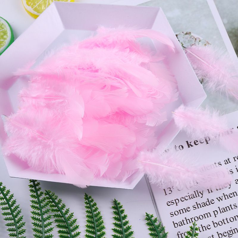 A large number of in stock color women hair diy feather dream catcher cat toy accessories crafts decoration materials