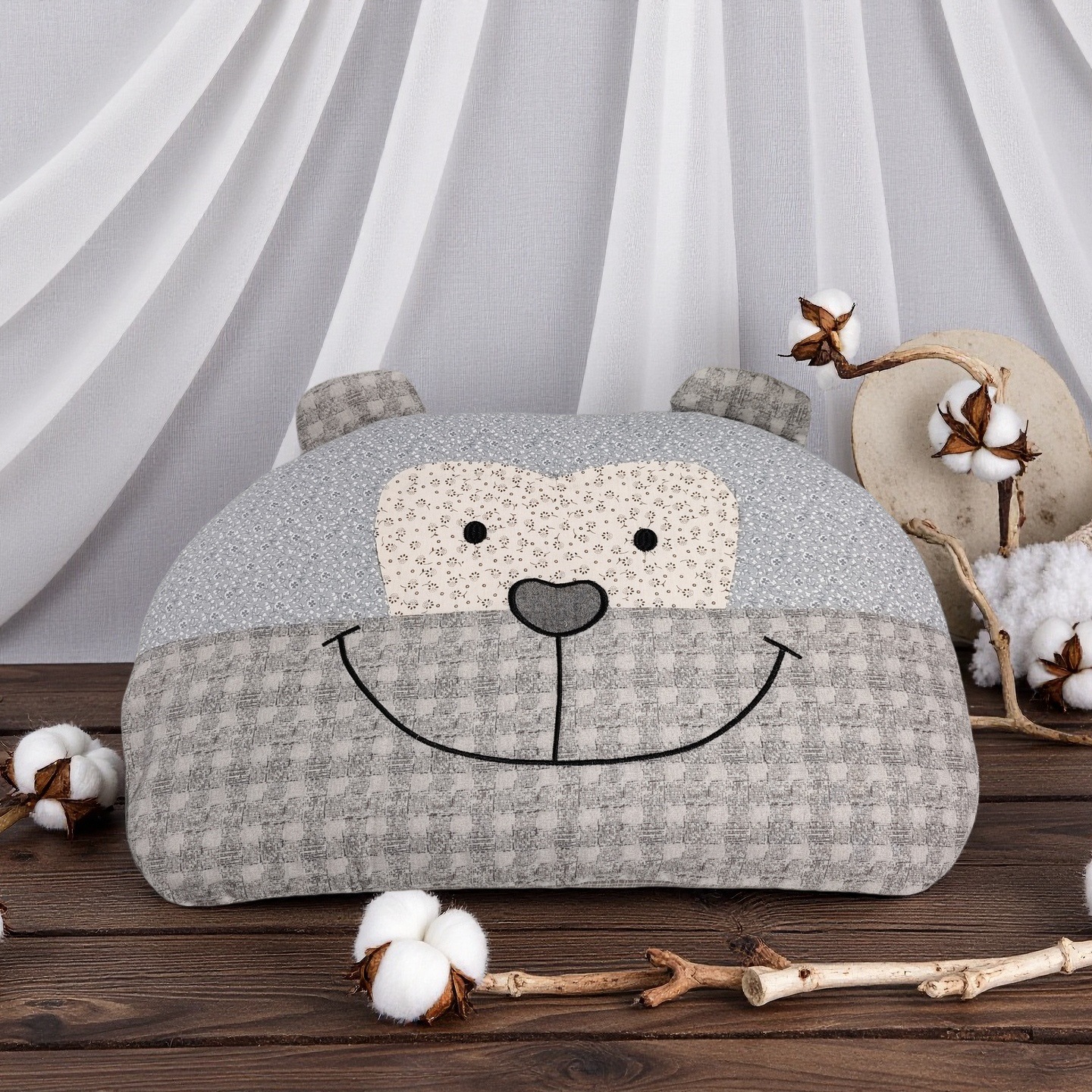 Cotton Pillowcase Cartoon Cute Monkey Pillow Buckwheat Shell Pillowcase Pure Cotton Children Student Adult Pillowcase Wholesale