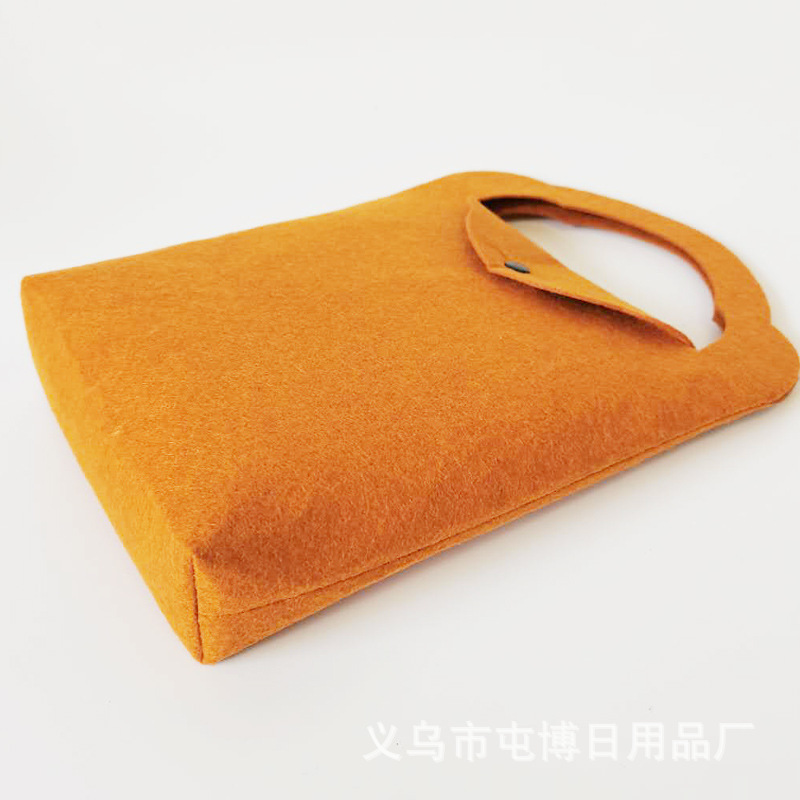 Cross-Border Travel Storage and Organization Computer File Protective Cover Multi-Functional Environmentally Friendly Felt Satchel Packaging Tea and Red Wine