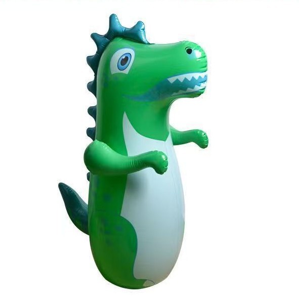 Inflatable Tumbler Large Dinosaur Toy Children's Decompression Exercise Educational Fitness Toy Internet Celebrity Boxing Toy