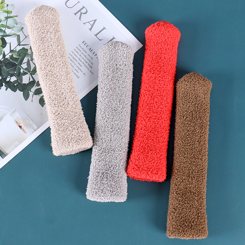 Защитный чехол для дверной ручки с расширением, стеновой, противоударный, вязаный, теплый