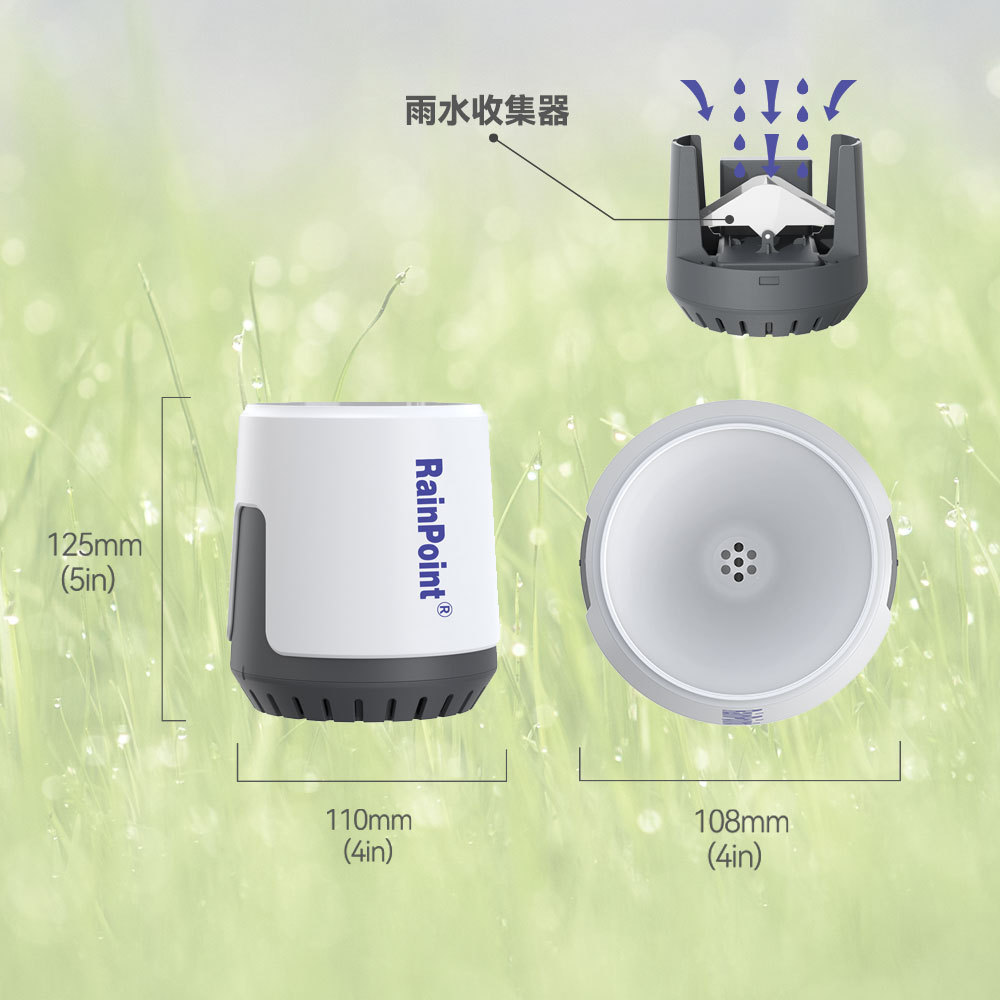 Rainpoint Intelligently Monitors Rainfall and Predicts Weather. Mobile Phones Can Monitor and View