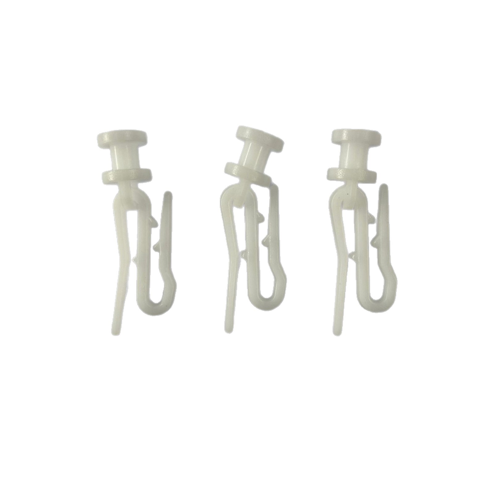 Manufacturer Produces Slide Bus Curtain Pulley Buckle Hanging Buckle Plastic Simple Hook Accessories Passenger Bus Slide Bead Buckle Ring