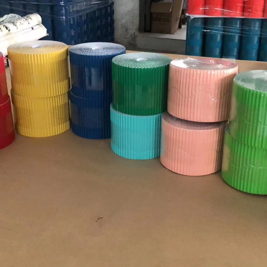 Kindergarten Art Puzzle reeducation through labor intelligence development DIY color corrugated paper headdress paper decorative paper color roll paper