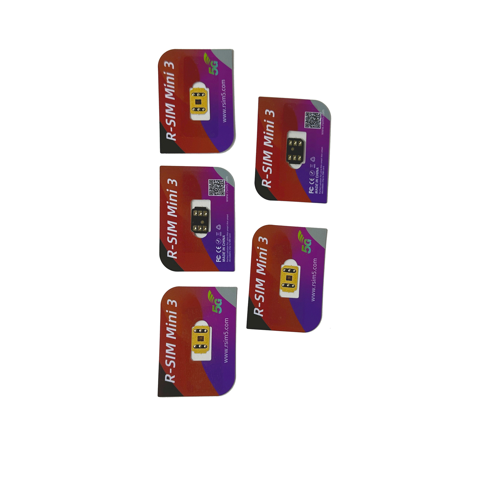 Rsimclub Unlock Card Sticker R Is Suitable for Apple Card Sticker R-Sim Mini3 Ios18 System Unlock Card Sticker