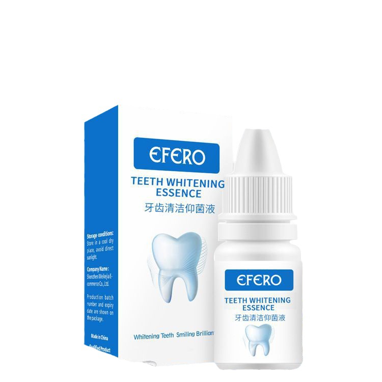 Efero Tooth Liquid for Yellow Teeth, Tobacco Stains, and Black Spots on Teeth Efero
