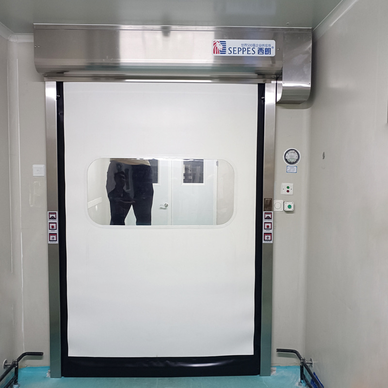 Suzhou Wholesale Clean Room Fast Rolling Shutter Door Workshop Door Pvc Automatic Sensor Door Intelligent Pvc Fast Door