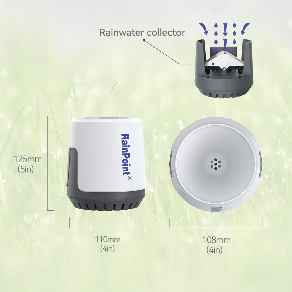 Wi-Fi дождемер, позволяет в любое время просматривать уровень осадков