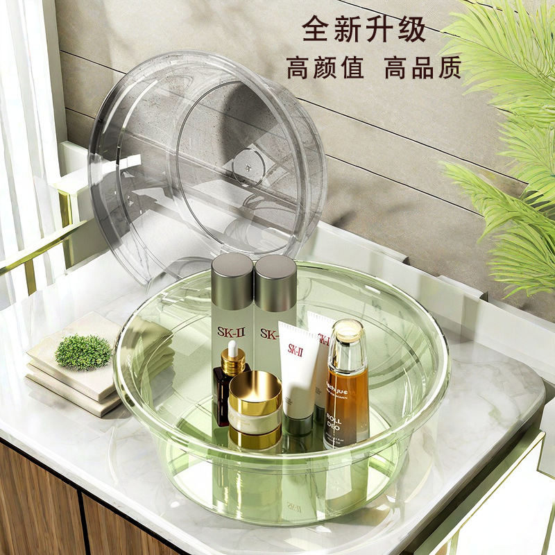 Новая большая утолщенная прозрачная раковина пластиковая чаша для студентов в общежитии, ванная комната, для мытья ног, овощей, домашняя чаша