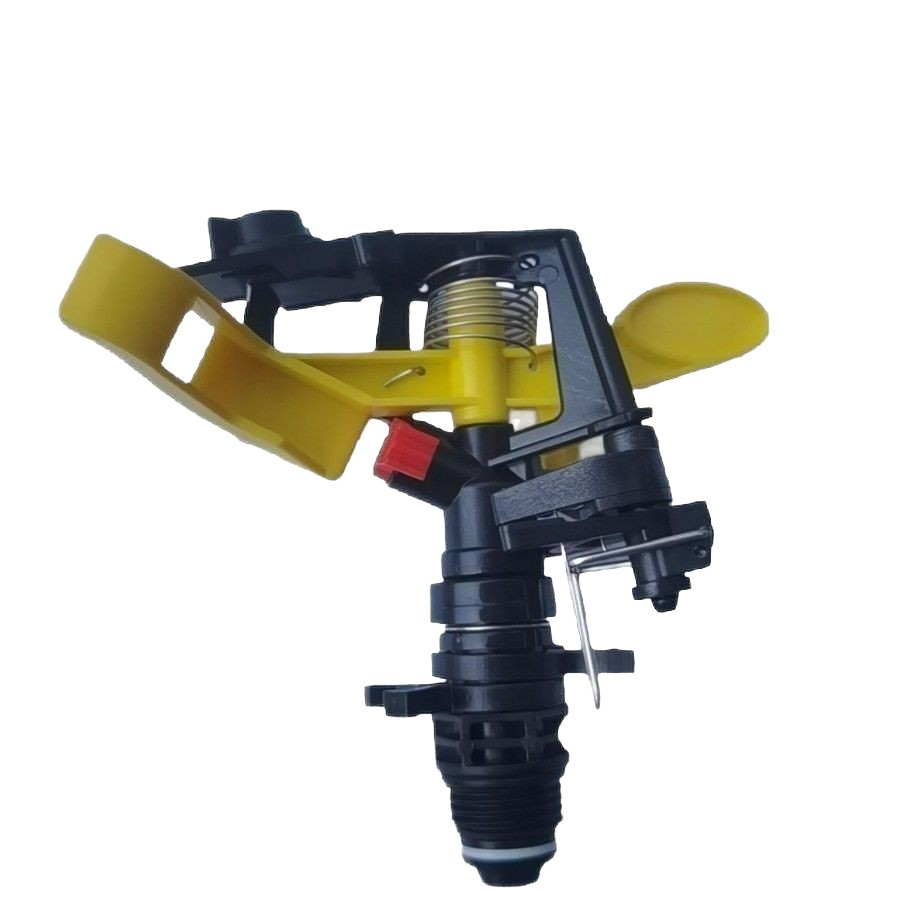 4-Point 360-Degree Adjustable Rocker Arm Sprinkler, Plastic Rocker Arm Spray Gun, Special for Farmland Greening, Adjustable Spray Gun for Watering