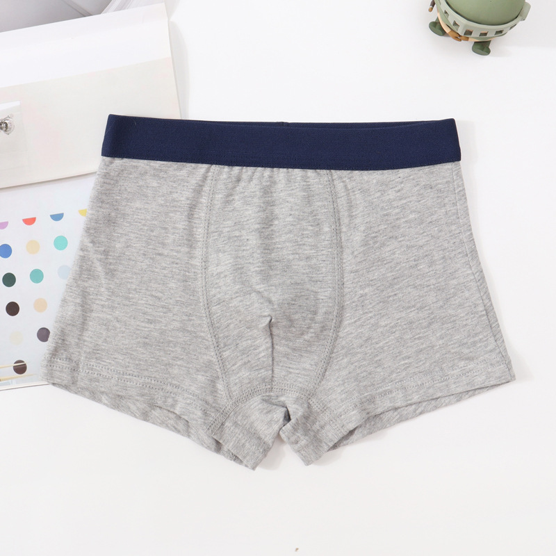 Children's Underwear Boys' Boxer Underwear Class A Cotton Small, Medium and Large Children's Youth Not Fat Shorts Factory Outlet