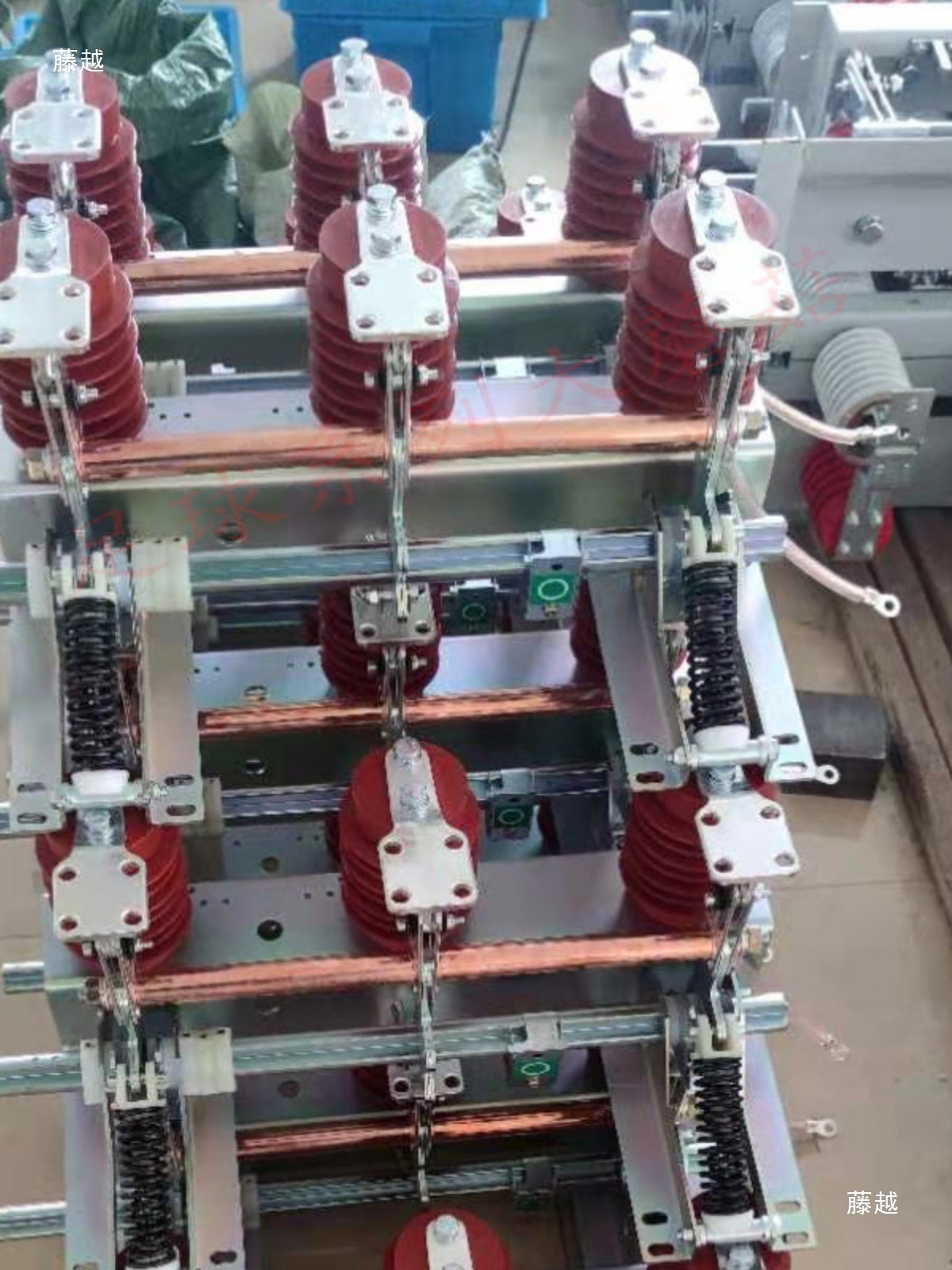 Jin15-12 Indoor High-Voltage Grounding Switch Complete Set of Springs, Signs, Copper Contact Blade Plastic Accessories