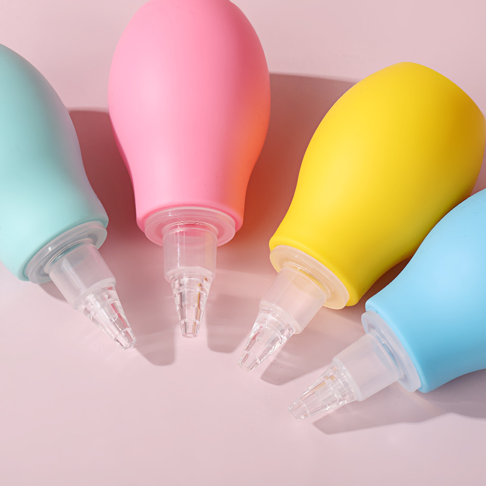 Baby Nasal Aspirator, Children's Special Snot and Nasal Congestion Manual Nasal Aspirator, Baby Supplies Silicone Pump Nasal Aspirator