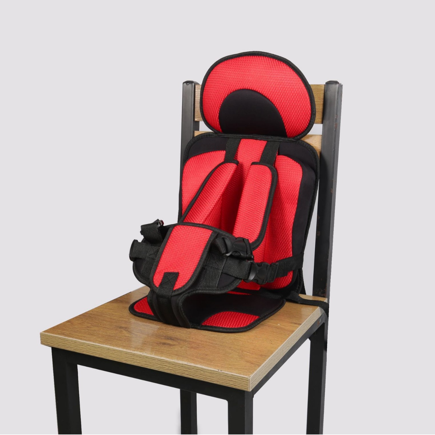 Electric tricycle baby seat cushion simple portable child seat harness universal simple portable June 3-12 years old