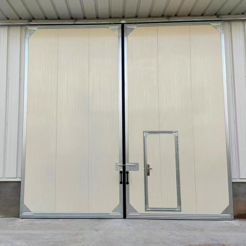 Industrial Sliding Door Workshop Automatic Induction Sliding Door Electric Factory Door Steel Door Fast Sliding Door