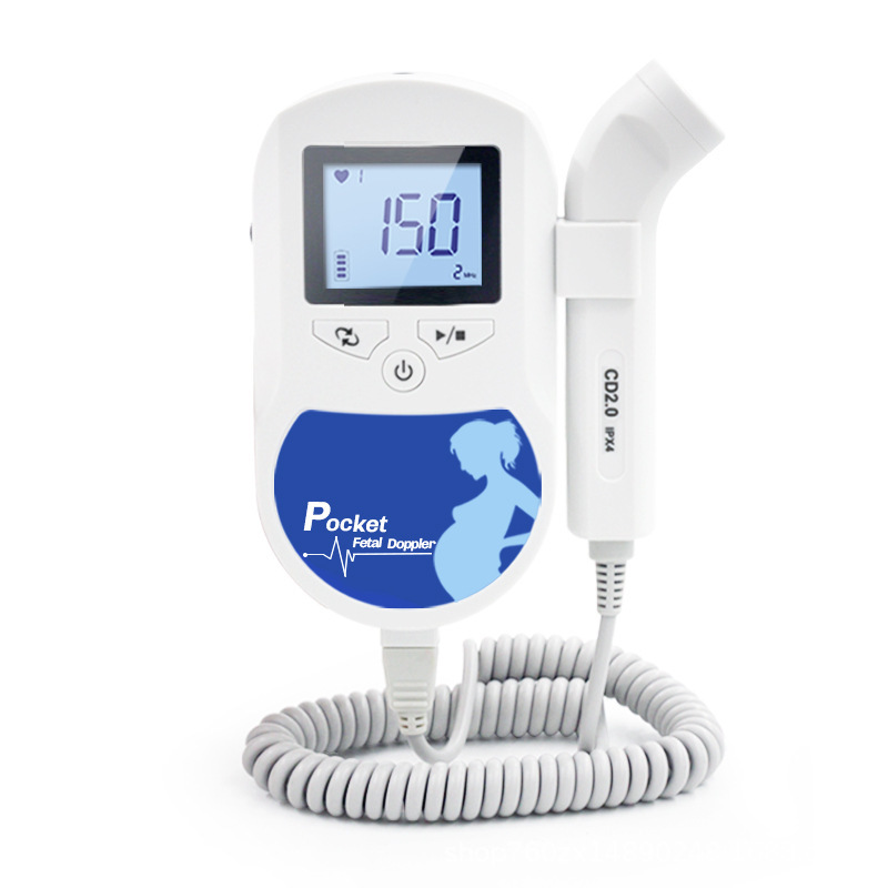 Kangtai Cross-Border Pregnant Women's Home Fetal Heart Rate Monitor to Listen to Fetal Heart Rate, Fetal Movement and Fetal Sound Monitoring Portable Fetal Heart Rate Instrument Gift Wholesale