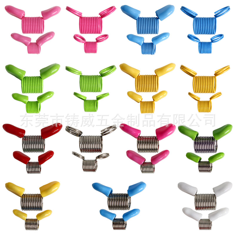 Оптовая продажа 28 мм бусин с зажимами, пружина для DIY ювелирных браслетов, анти-дроп зажимы