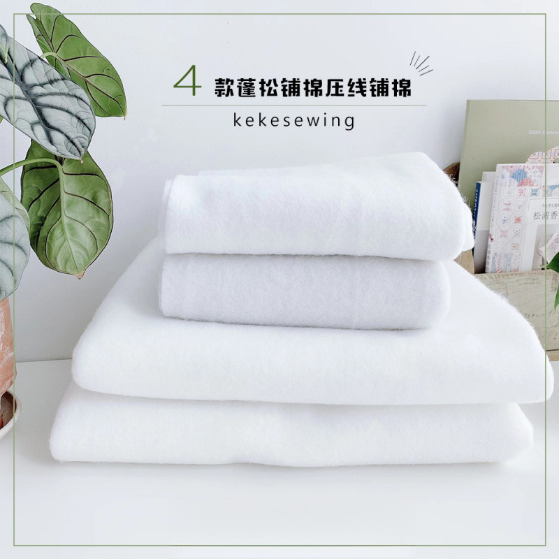 Taiwan Fluffy Pressed Cotton Padding Quilted Cotton Patchwork/Cloth Art Handmade Free Quilting Hand Sewing Machine Sewing
