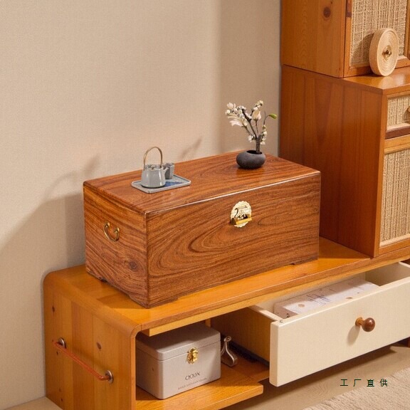 Ящик из кедрового дерева, полностью из кедрового дерева, ящик из цельной доски, массивный ящик, для хранения, каллиграфия и живопись, коллекция одежды, защищенный от насекомых, моли и влаги