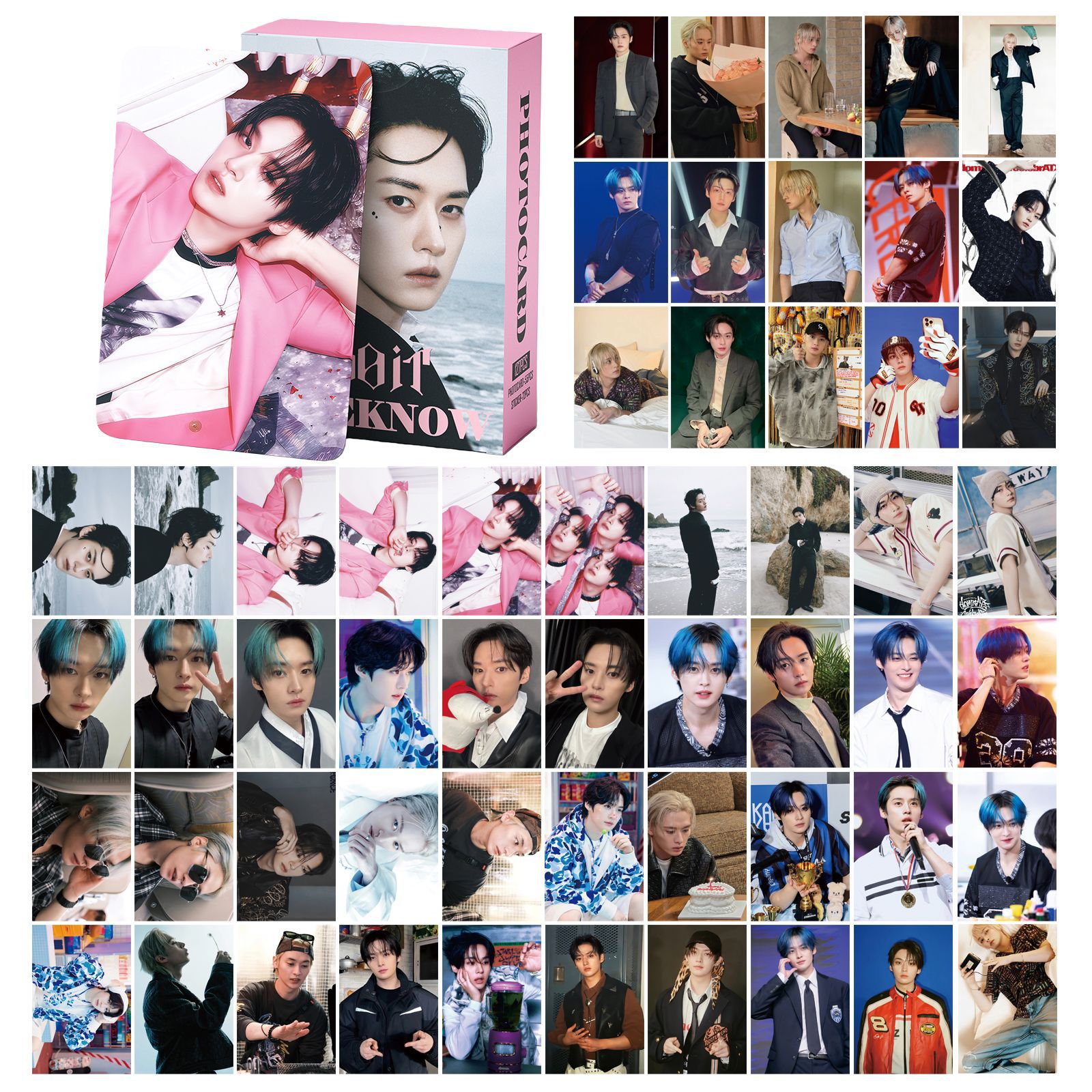 127 Straykids Do It Lee Minho Leeknow Photo Card Stickers in Stock