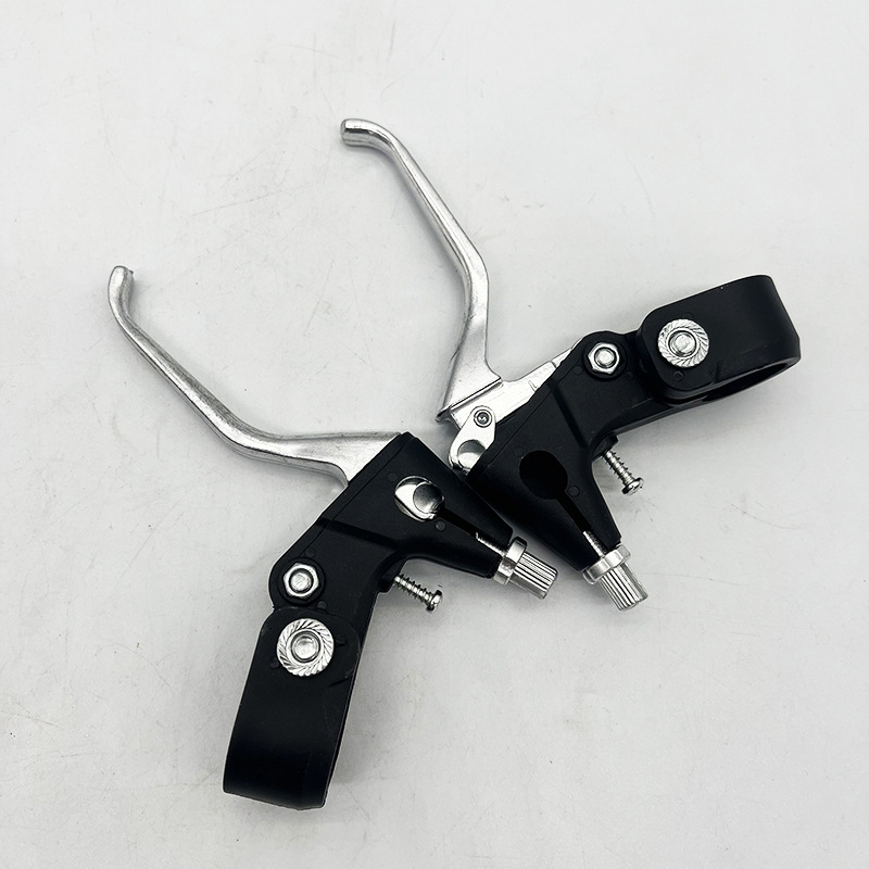 Three-finger semi-aluminum mountain bike brake handle bicycle brake handle bicycle accessories brake handle finger handle