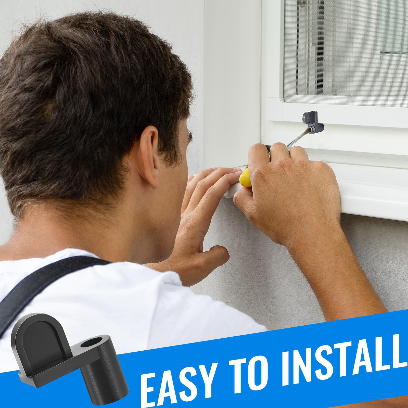 3/8 Inch Window Screen Holder Clips Cross-Border New Product Window Screen Fixing Clips