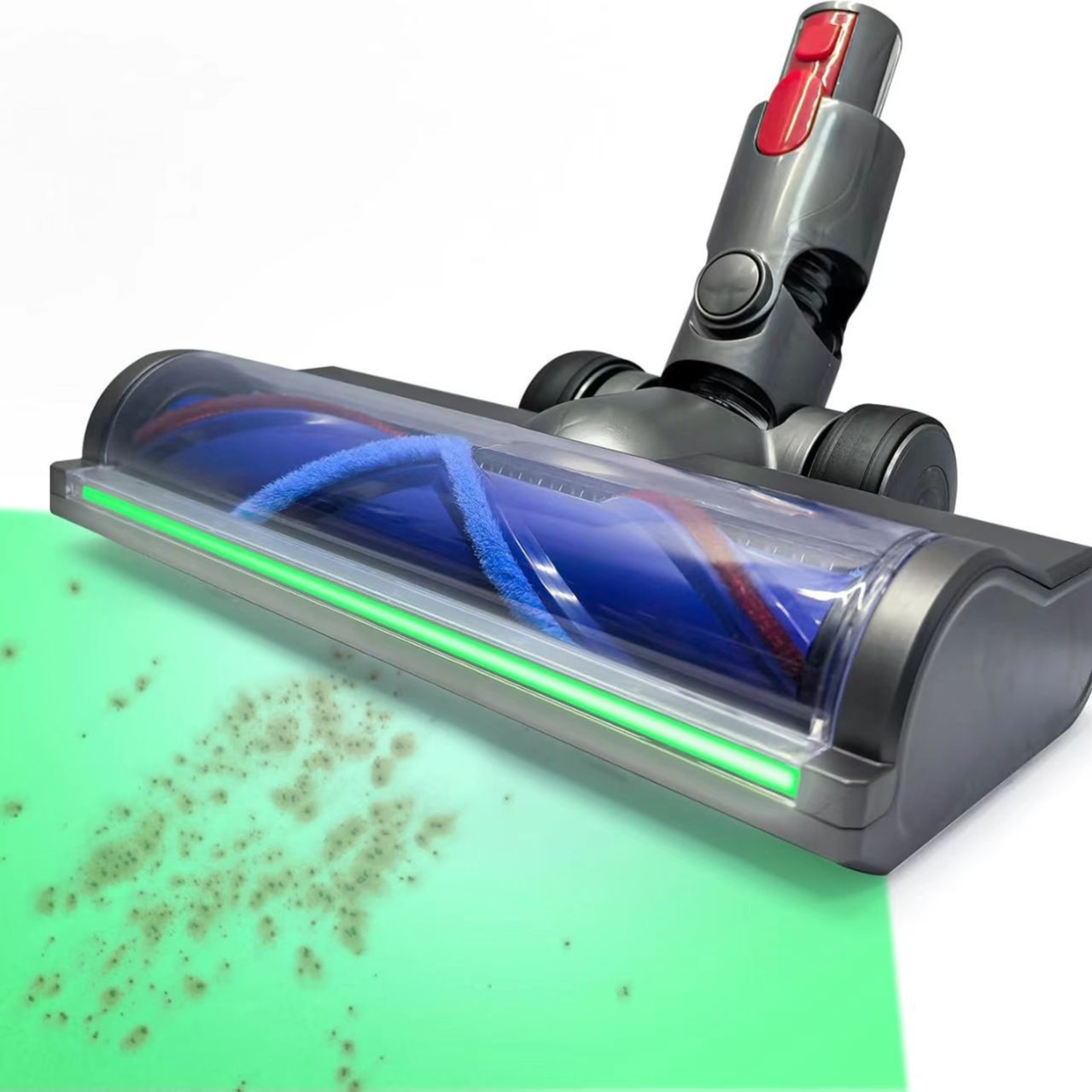 Manufacturer Produces Accessories Suitable for Dyson Vacuum Cleaners V7 V8 V10 V11, Anti-Tangle Floor Brush Mop Head Accessories