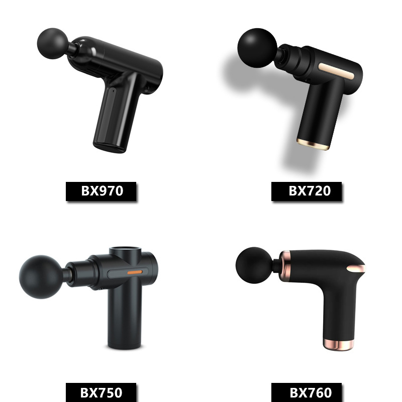 Fascia Gun Cross Border Amazon Fascia Gun Mini Portable Fitness Muscle Relaxation Cervical Spine Massager Fascia Gun