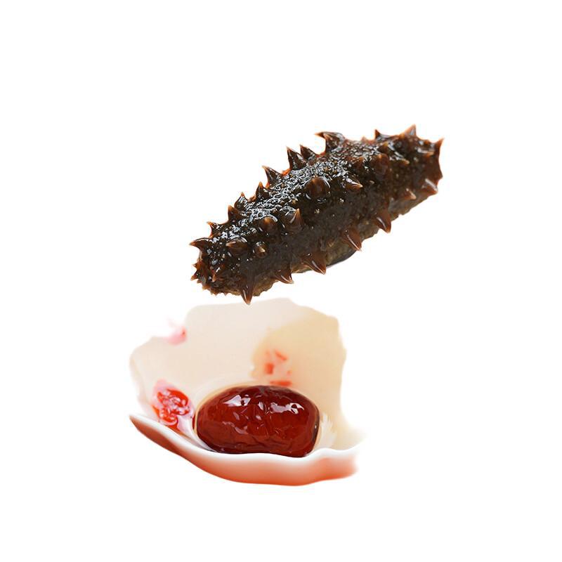 Fresh Stewed Sea Cucumber, Ready-To-Eat Whole Sea Cucumber, Nourishing, Ready-To-Eat, No-Cook Gift for Elders