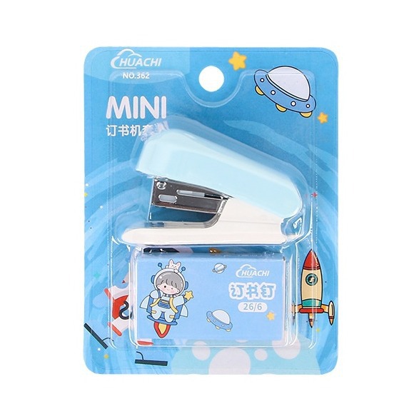 Cartoon Stapler Mini small size suit Cute Student Stationery Multifunctional Stapler Nailing Test Paper Stapler