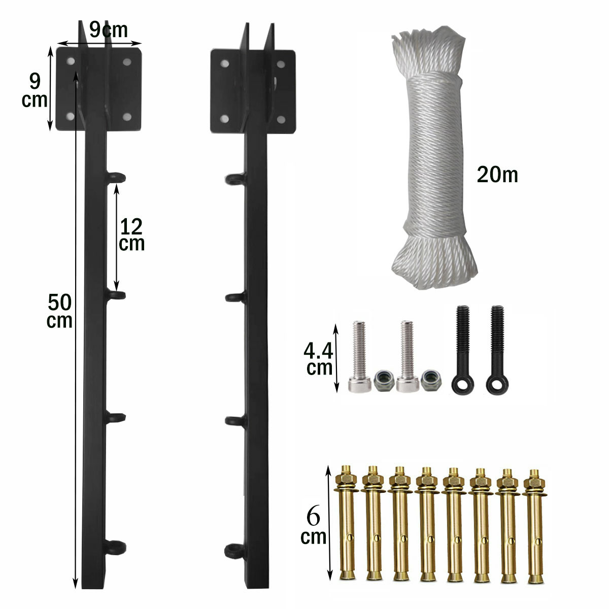 Cross-border wall-type folding drying rack can lift clothes line with strong load-bearing capacity of metal products