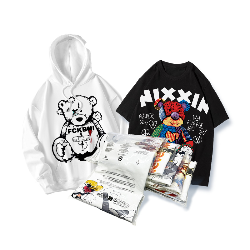 Nanjing T-Shirts, Sweatshirts, Printed Pieces, Small Batch Logo Printing, Cotton Clothing, Canvas, Digital Direct Printing, Dropshipping