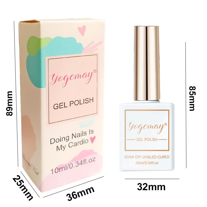 美甲晶石猫眼胶10ml 厂家直供光疗胶甲油胶贴牌定制代加工指甲油