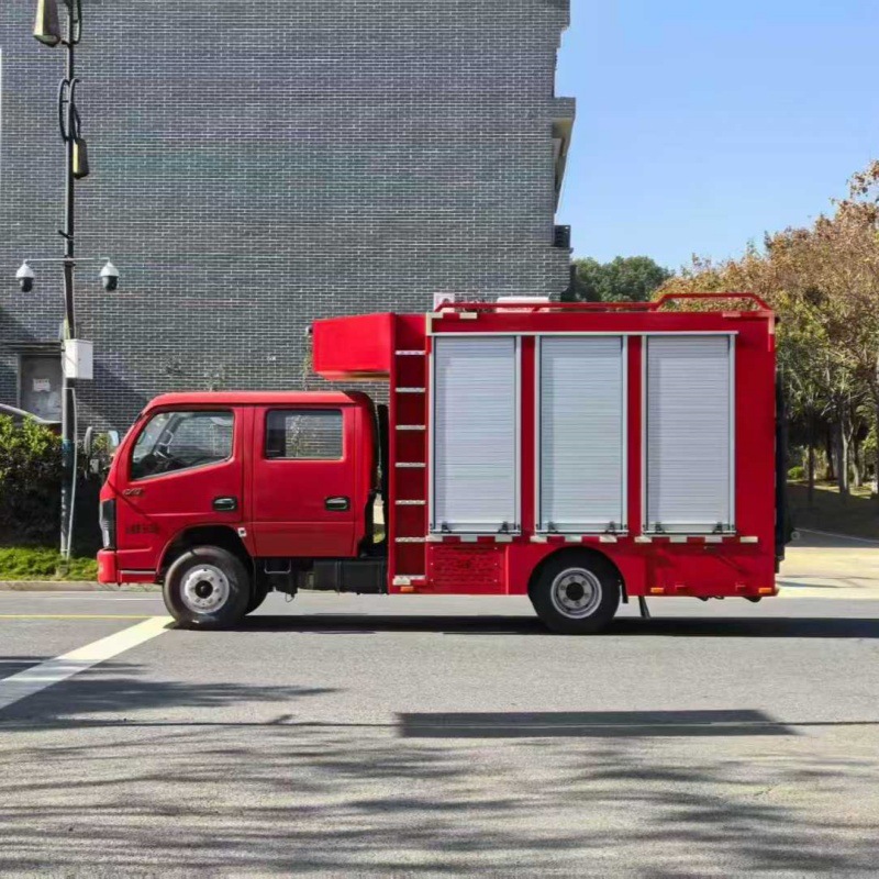 Dongfeng Xiaodoli Rescue and Rescue Lighting Vehicle - Rescue Vehicle Double Row Rescue Vehicle - Drainage and Flood Relief Mobile Vehicle