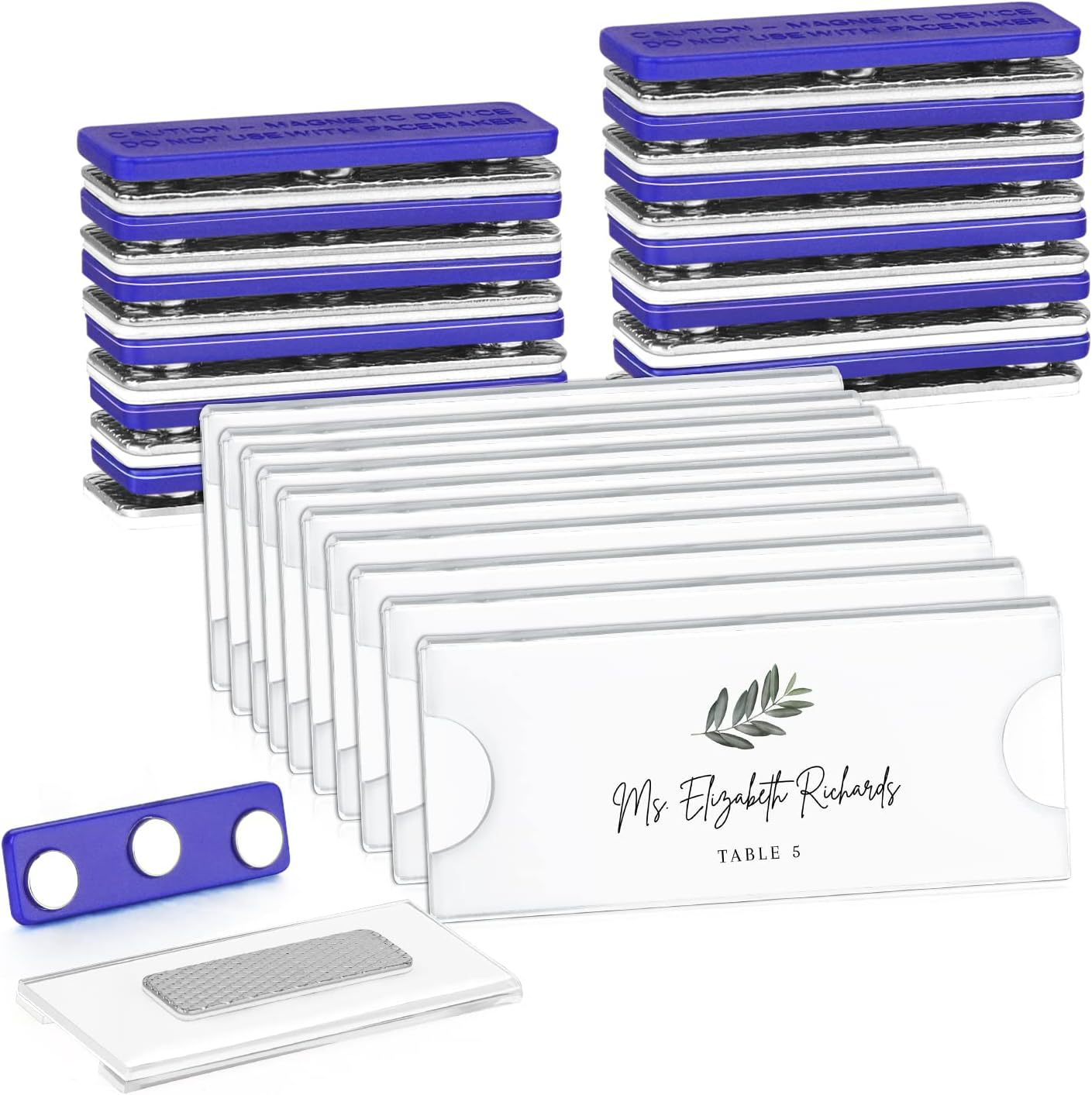 Самоклеящийся магнитный значок, логотип, металлическая табличка, 10 штук