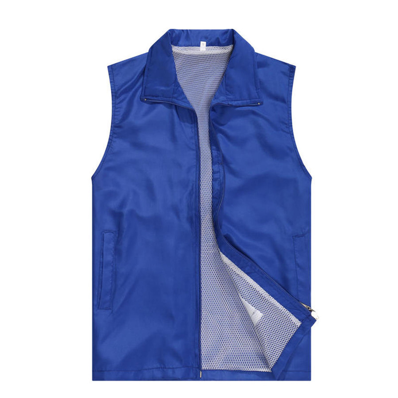 Volunteer Vest Custom Printed Logo Road Administration Reflective Advertising Volunteer Vest Single and Double Layer Vest Work Clothes Printing