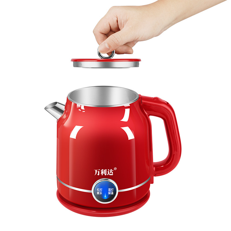 Popular Retro Electric Kettle for Home Use, Portable Constant Temperature Large Capacity Double-Layer Anti-Scald Kettle