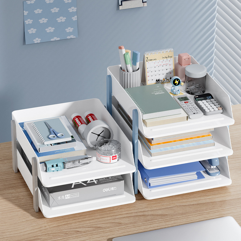 StorAge DetAchAble Desktop Book A4 File StorAge RAck Office Desktop WorkstAtion ArtifAct Shelf