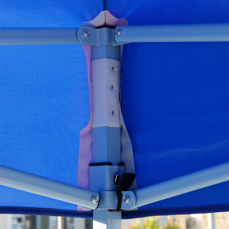 Folding Tent Exhibition Factory Warehouse Rainproof Tent Large Umbrella Stall Four-Legged Awning Outdoor Exhibition Advertising Tent