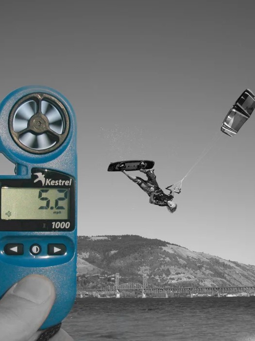 In Stock Nk1000 American Kestrel Handheld Vane Anemometer Direct Sales from the Agent