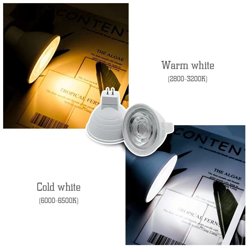 Cross-border plastic aluminum LED lamp cup E27 E14 GU10 MR16 LED24 degree 120 degree spotlight in stock supply