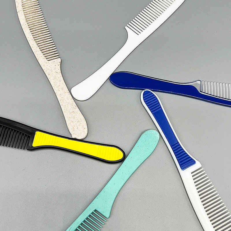 Hotel disposable comb hotel bed & breakfast disposable toiletries factory long comb plastic comb travel