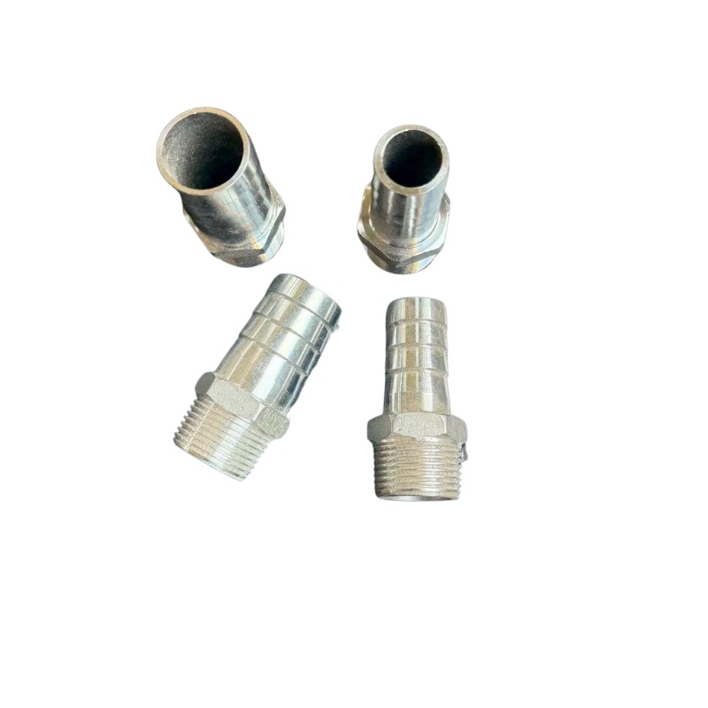 Manufacturer Supplies 304 Stainless Steel External Wire Pagoda Head Hexagonal External Thread Air Pipe Hose Hose Connector