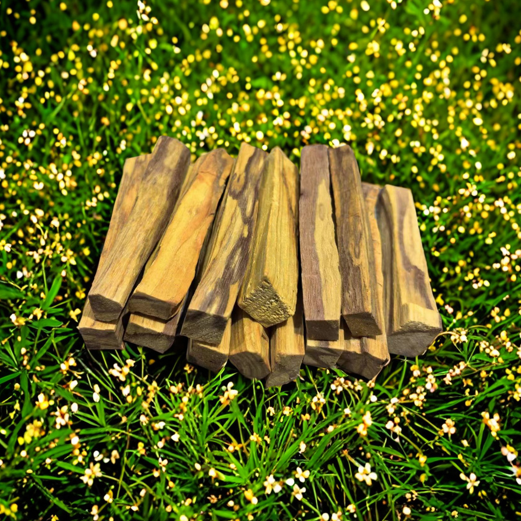 Peruvian Palo Santo High-Oil Aged Wood Sticks Incense California White Sage