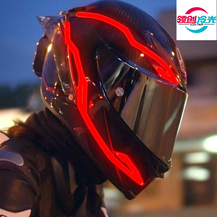 светодиодная лампа для мотоциклетного шлема usb светящаяся лента производители светодиодной ленты для шлема