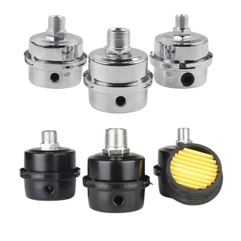 Безмасляный компрессор глушитель аксессуары для компрессора маленький насос воздушный фильтр элемент фильтра