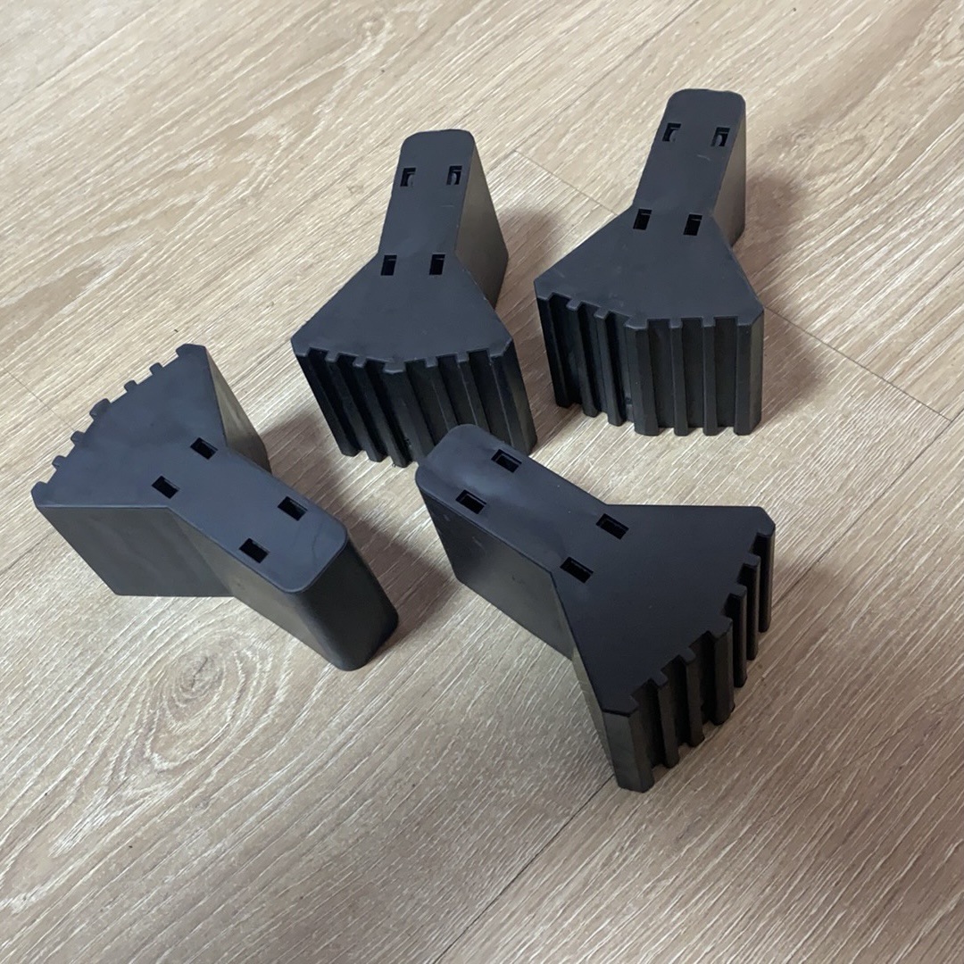 Wholesale Telescopic Ladder Round Foot Cover Multi-Functional Foldableing Ladder Fan-Shaped Foot Cover Anti-Slip Foot Pad En131 Ladder Universal